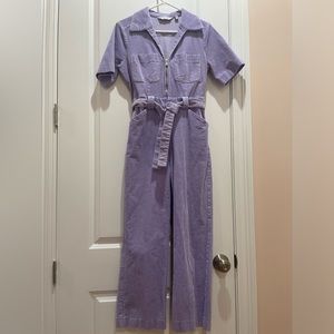 Lavender corduroy jumpsuit 🧚🏼
